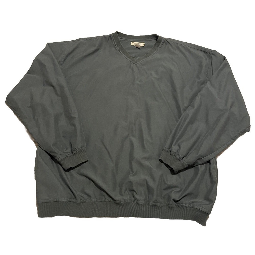 Vintage 90s Munsingwear Golf Pullover Windbreaker Jacket‎ Men Size X-LARGE Green